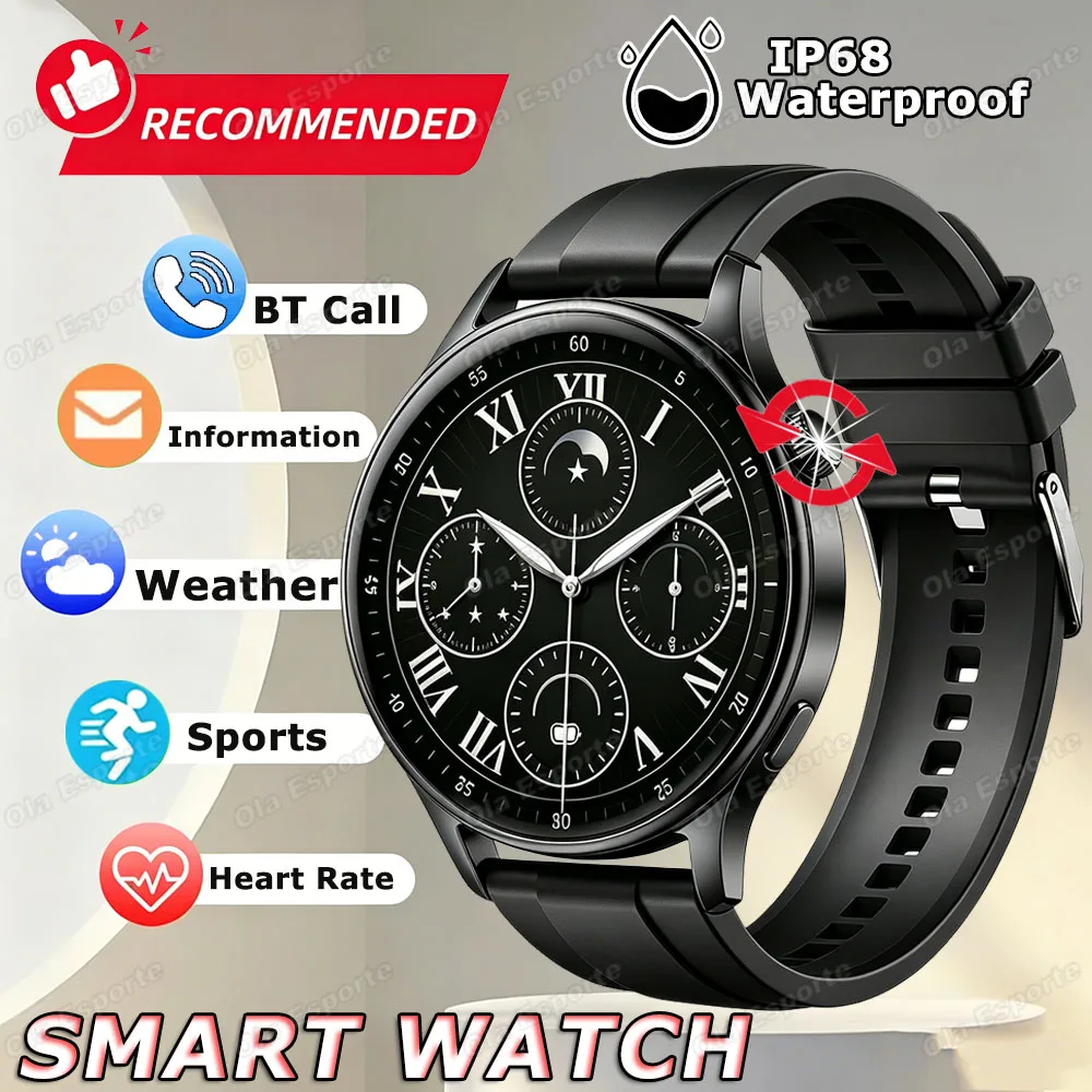 

Outdoor Sports Smart Watch 2026 Heart Rate ECG/Sleep Healthy Monitoring Bluetooth Call Wireless Charging Sports Smartwatch HW12
