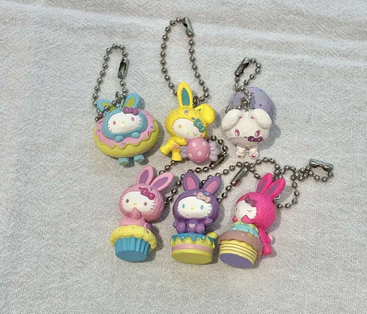 

New Product In Stock Kt Cat Easter Rabbit Series Blind Box Doll Pendant Cute Backpack Pendant Birthday Surprise Gifts For Girls