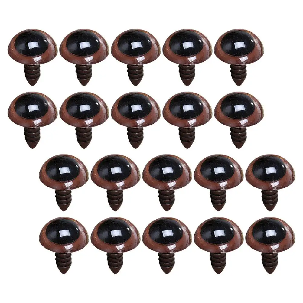 

20 Pcs Crochet Supplies Bear Eyes for Crafts Plastic Cat Beads Animals