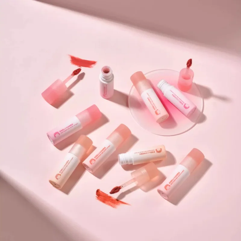 Thyra Lip Mud Sweet Girl Velvet Lip Glaze Matte Lippenstift Lipgloss Langanhaltend Farbecht K-Beauty Original Make-up Kosmetik