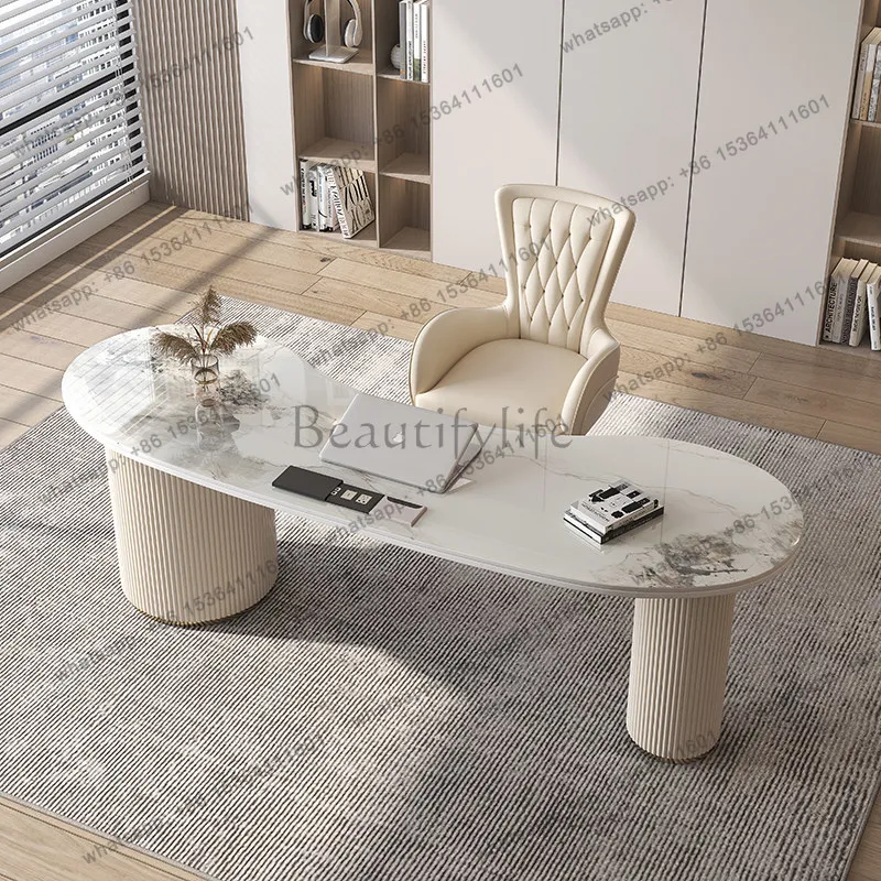 

Slate desk light luxury modern simple home minimalist light countertop