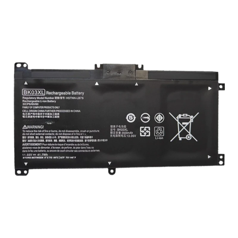 Nouveau BK03XL 11.5V 3500mAh batterie d'ordinateur portable pour HP pavillon X360 Convertible 14m-ba011dx14m-ba1xx 14m-ba0xx 14-ba000 14m-ba013dx
