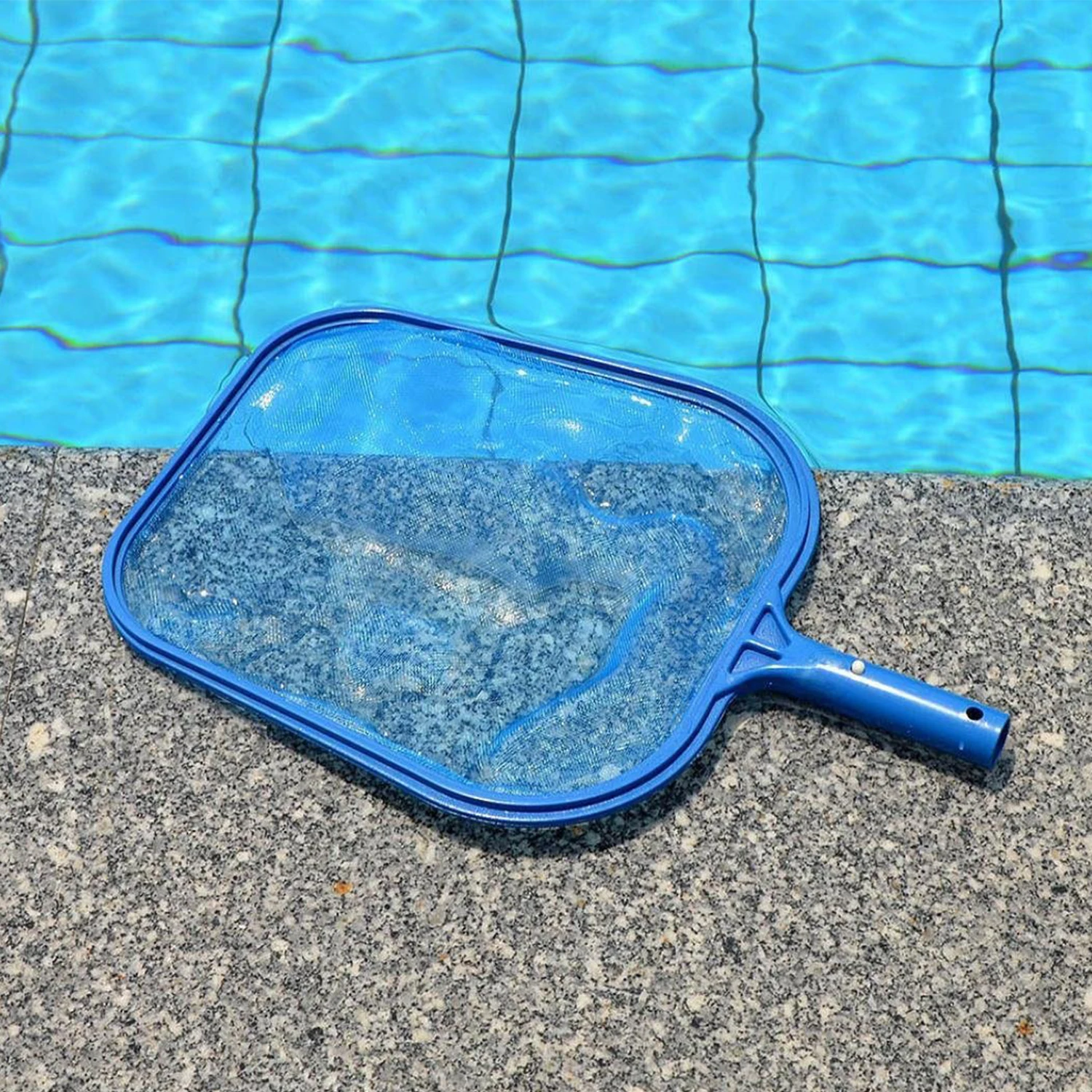 

1Pc Swimming Pool Leaf Rake Mesh Skimmer Net Pole Swimming Pool Spa Cleaning Skimmer Swimming Pool Pond Cleaning Tool