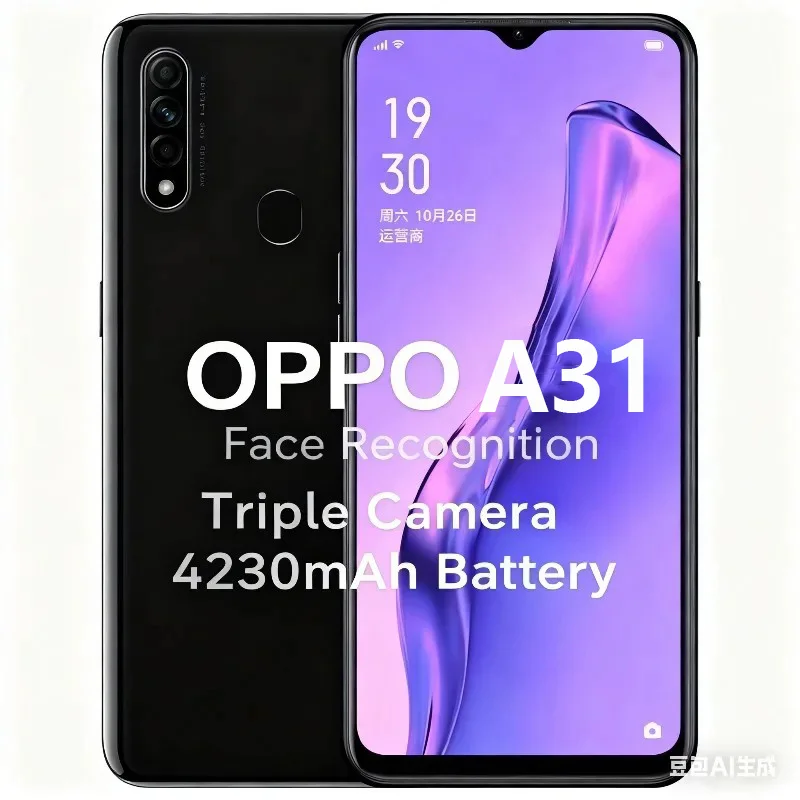 OPPO A8 Cellphone 8GB+256GB AI Face Unlock 6.5