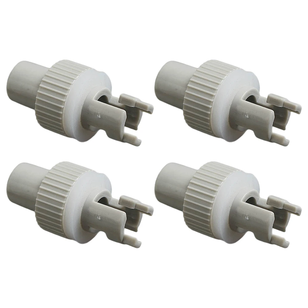 

4pcs Inflatable Air Valve Conversion Joint Gas Check Adapter Changer Durable Lightweight Leak-Proof Sturdy Kayak Accessory Air