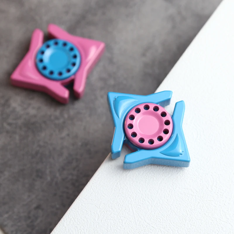 ステンレス鋼ロック式減圧ジャイロスコープ ADHD 不安 ストレス解消おもちゃ オフィスデスクおもちゃ フィジェットスピナー 大人向けギフト