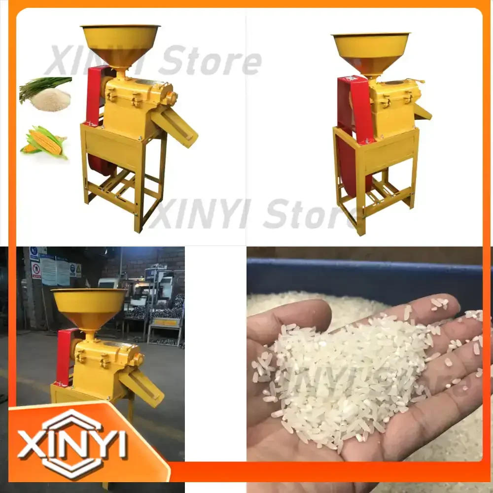 Portable Smart Rice Mill Mini Auto Rice Mill for Grain Processing Machinery for Farmers Favorite Products for Bangladesh