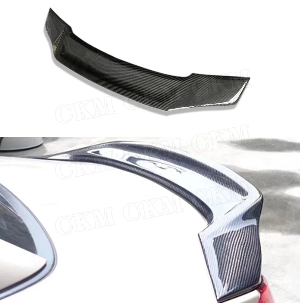 

CKMUUER Carbon Fiber/FRP Unpainted Black Rear Trunk Lip Wing Spoiler for BMW Z4 E89 Coupe Convertible R Style 2009-2014