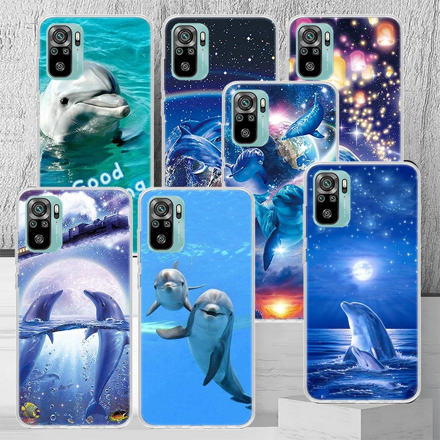Phone Accessories Red - Sea Animal Cute Dolphin Phone Case
