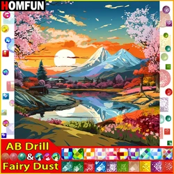 HOMFUN Fairy Dust AB DIY 5D Diamond Painting 