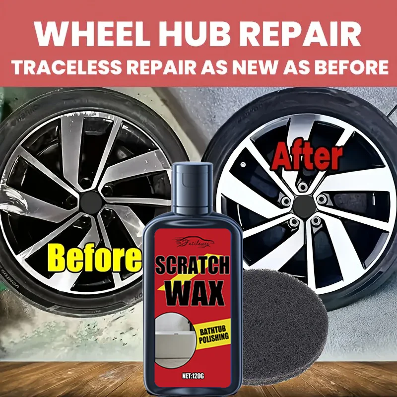 معجون تجديد الخدوش لمحور العجلة العالمي، معجون إصلاح خدوش محور العجلة - إصلاح الخدوش بسهولة، استعادة اللمعان، والترك