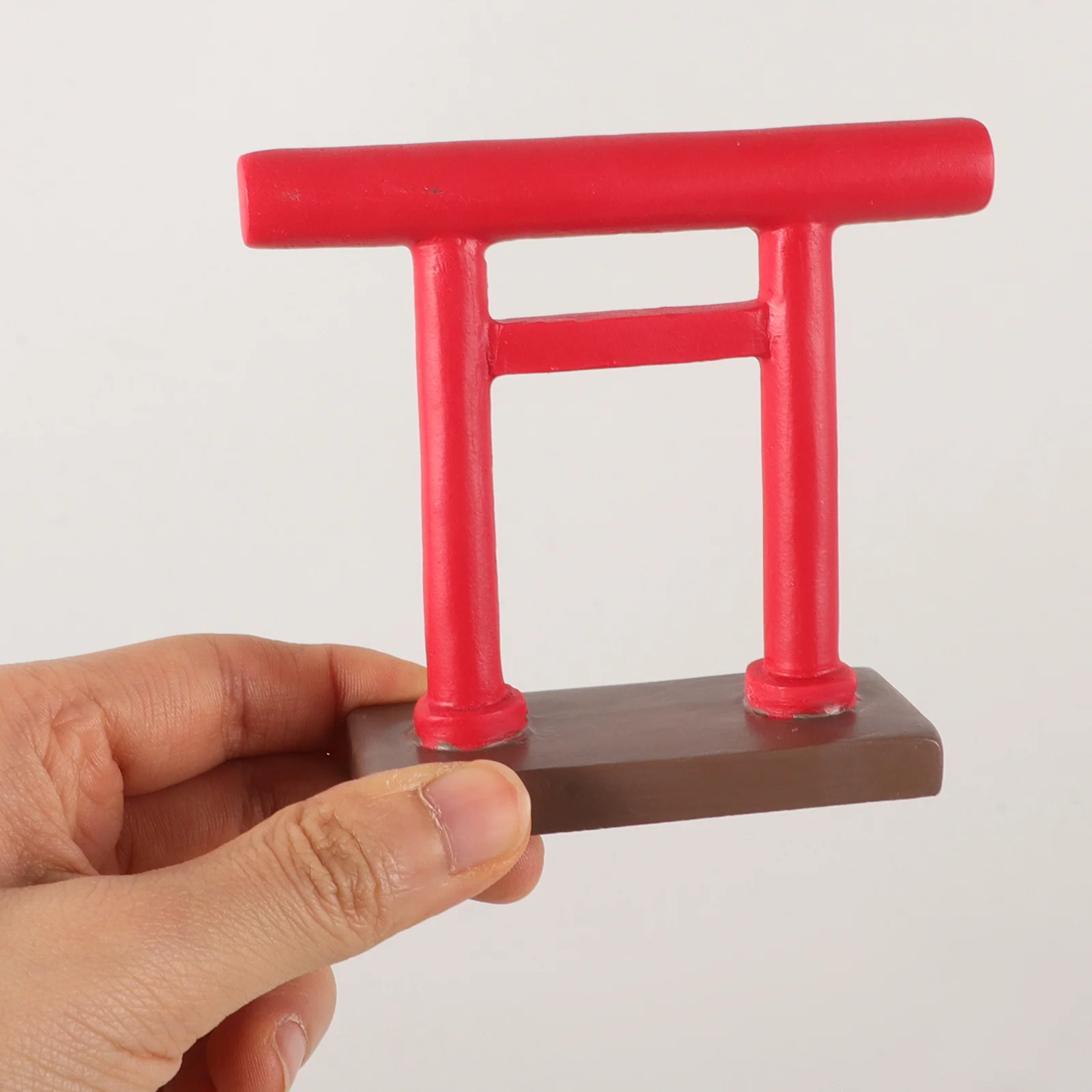 

Resin Miniature Japanese Gate Decorative Ornament Micro Landscape Bedroom Garden Accessories Fish Tank Decor Crafts Mini