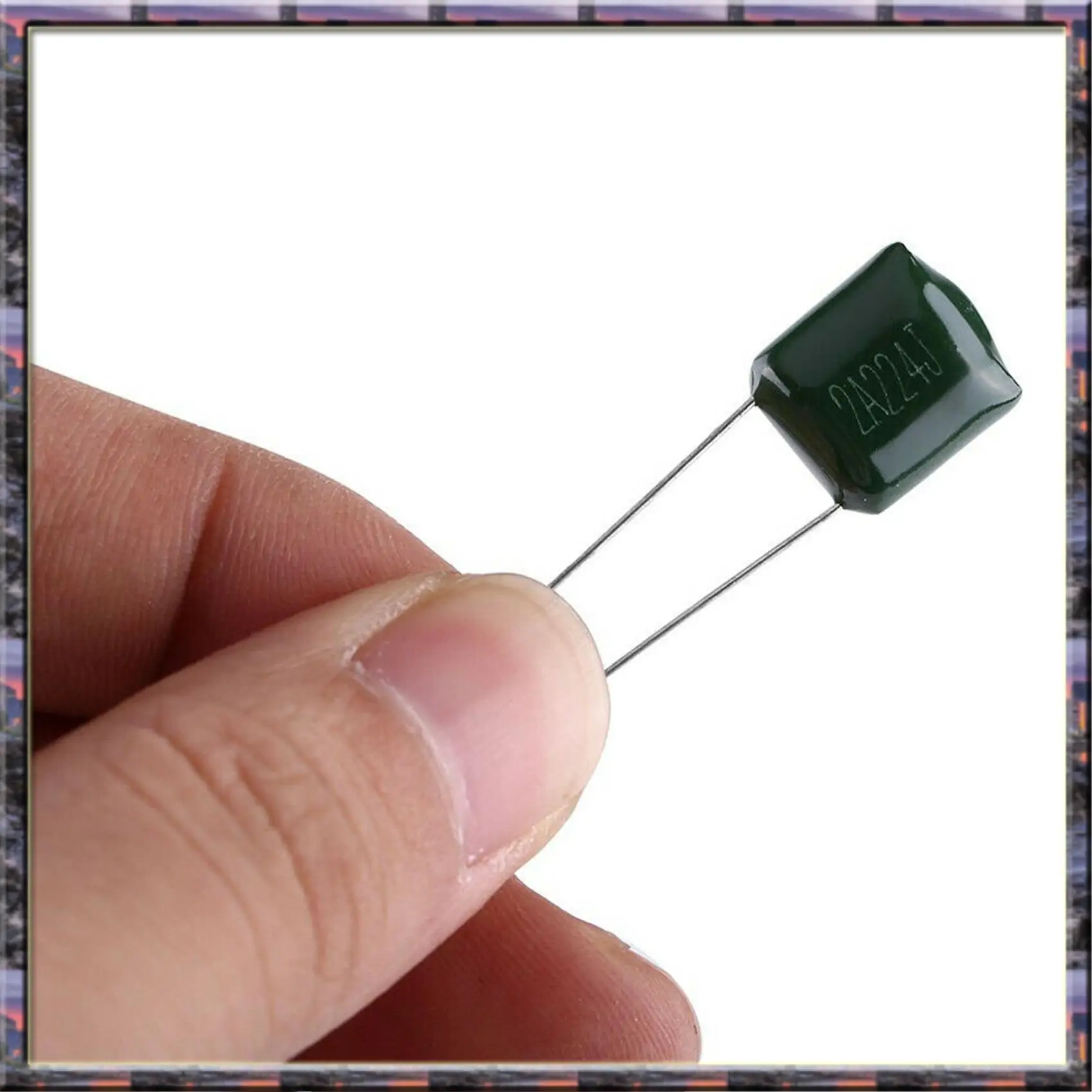 

2025 New 660Pcs 24Values 100V 2A221-2A474 Polyester Film Capacitor Kit With 180Pcs 15Values Dip Capacitor Assortment Kit