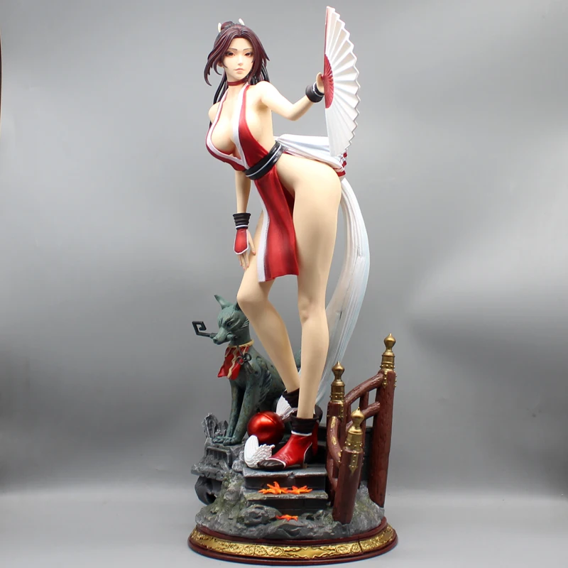 Mai Shiranui PVC Figura para Decoração do Quarto, Estátua Estatueta, Coleção Modelo Boneca, THEXINGODDIGHTERS Figuras, Presentes Sexy Brinquedos