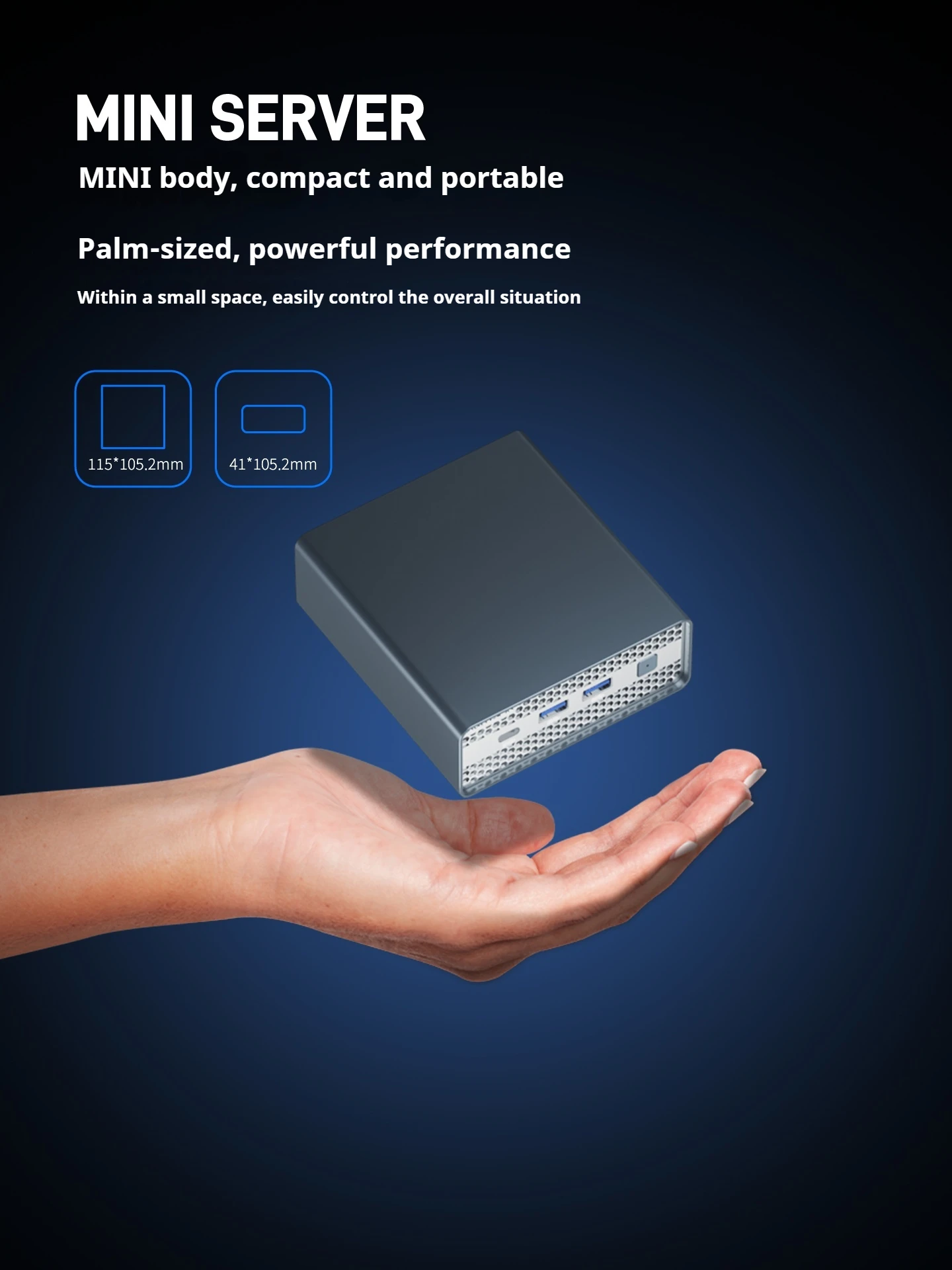 MAIYUNDA M1S Intel N100/N150 كمبيوتر صغير Windows11 Pro DDR5 4800MT/s 4 * M.2 SSD RJ45 4k HD سطح المكتب لتقوم بها بنفسك NAS المضيف لا Wifi/BT حافظة معدنية