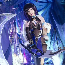 Yelan Cosplay Costume Wig Game Genshin Impact Cosplay Genshin Impact Ye Lan Cosplay Costume Anime Party Game Suit