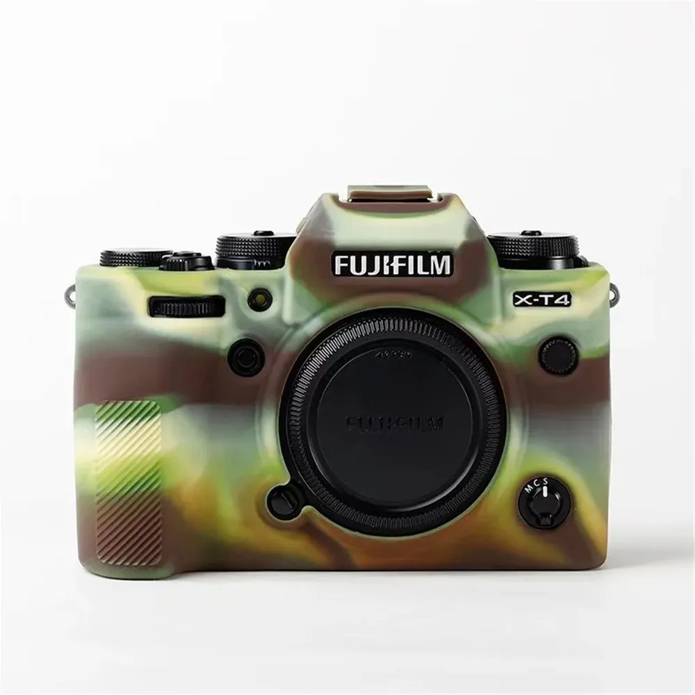 Soft Silicone Armor Camera Body Case For FujiFilm Fuji XT4 XT30 XS10 XT100 XT200 XA3 XA5 XA7 Protective Rubber Cover