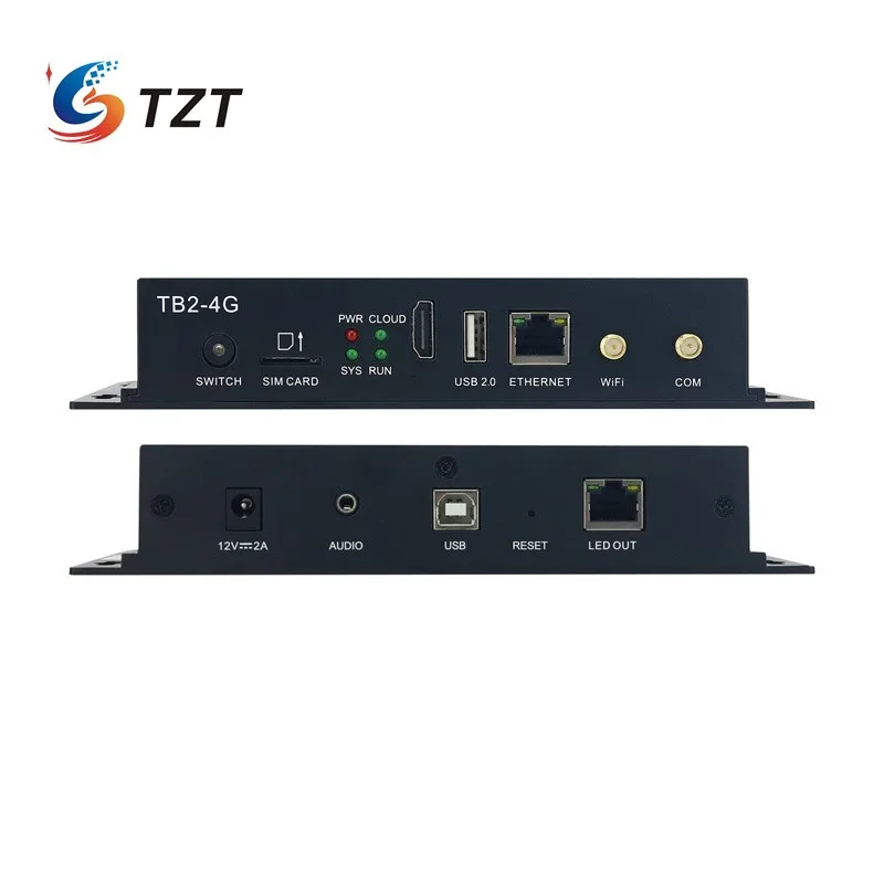 TZT TB2 Multimedia Player LED Display Controller (Synchronous & Asynchronous Modes) for Full Color LED