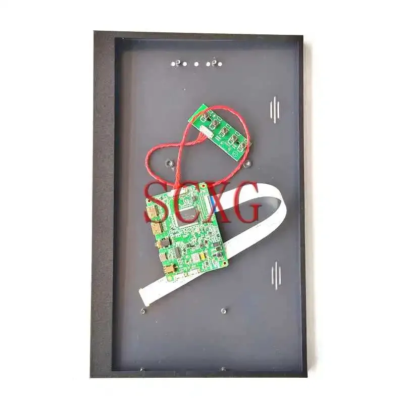 LCD Matrix Driver Board+Metal Case Back Cover Box For B156HAN04.1 B156HAN04.4 Mini-HDMI Micro USB 1920*1080 Kit EDP 30-Pin 15.6