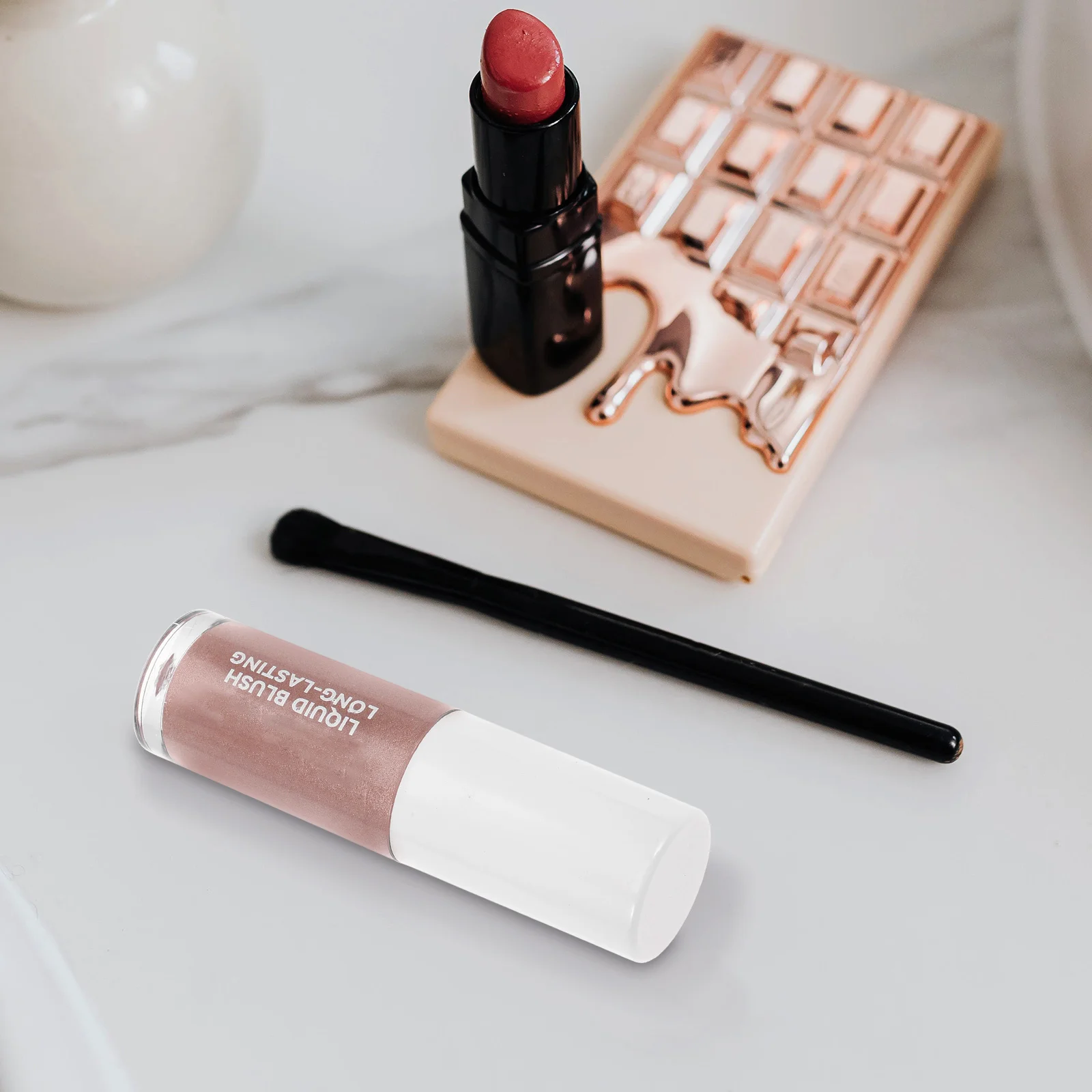 Flüssiger Rougestift für das Gesicht, vielseitig einsetzbar, Wangen-Lidschatten, Kontur, langlebig, strahlendes Leuchten, koreanische Schönheits-Make-up-Versorgung