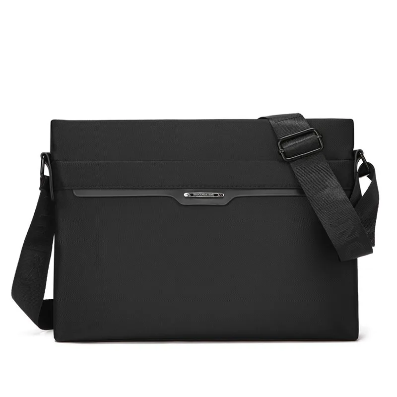 جديد حقيبة كتف رجالية أكسفورد القماش حقيبة ساعي الموضة العصرية أسلوب بسيط حقيبة رجالية الأعمال بولي Leather حقيبة جلدية كروسبودي sayaка