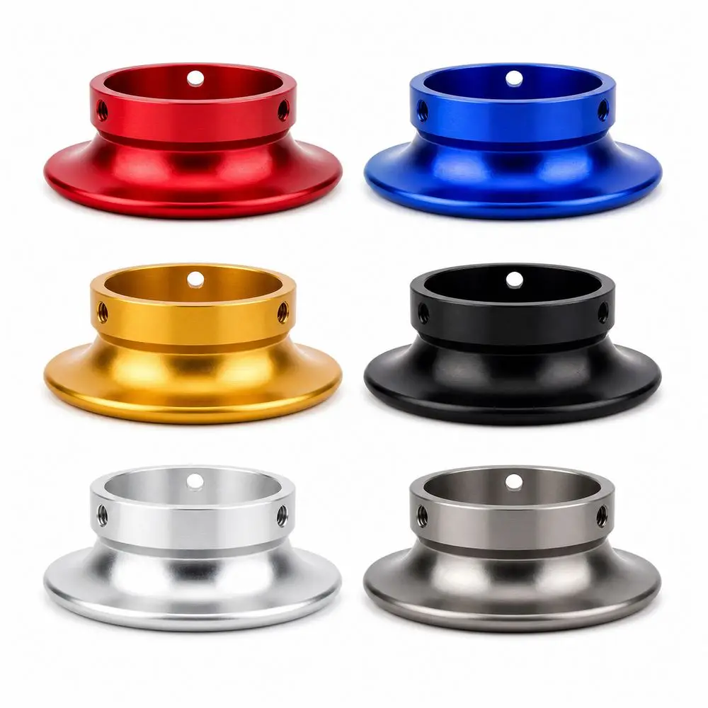 40mm Motorcycle Air Filter Carburetor Mount Aluminum Alloy Air Filter Cup Horn Shape Bell Mouth Velocity Stack Air Intake System