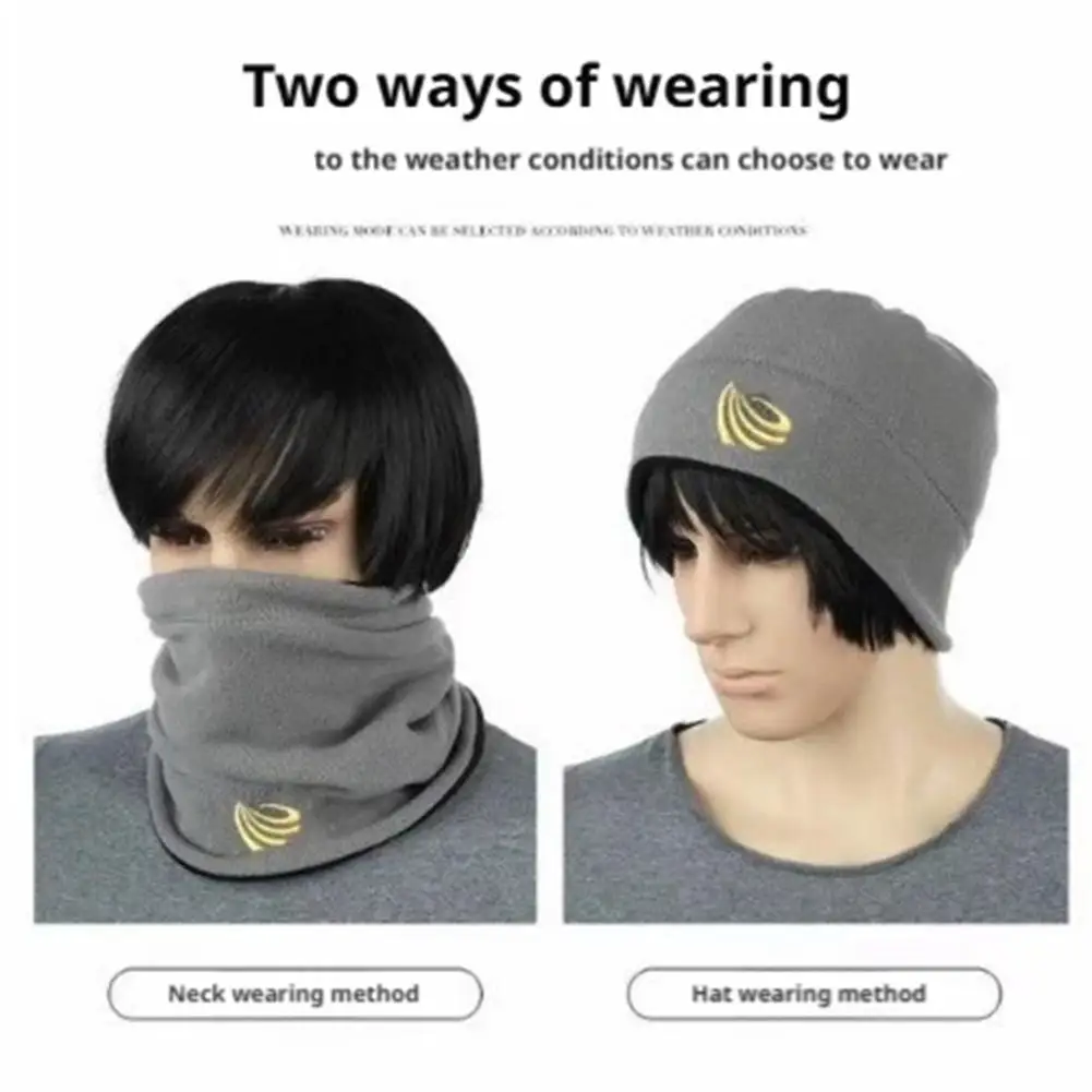 

Outdoor Sports Scarves Fleece Neck Gaiter Ski Tube Scarf Half Face Cover For Men Women Cold-proof Collar Neckerchief