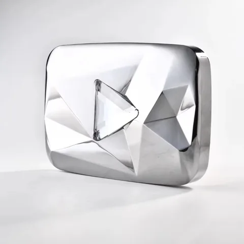 Diamond play button youtube - купить недорого | AliExpress