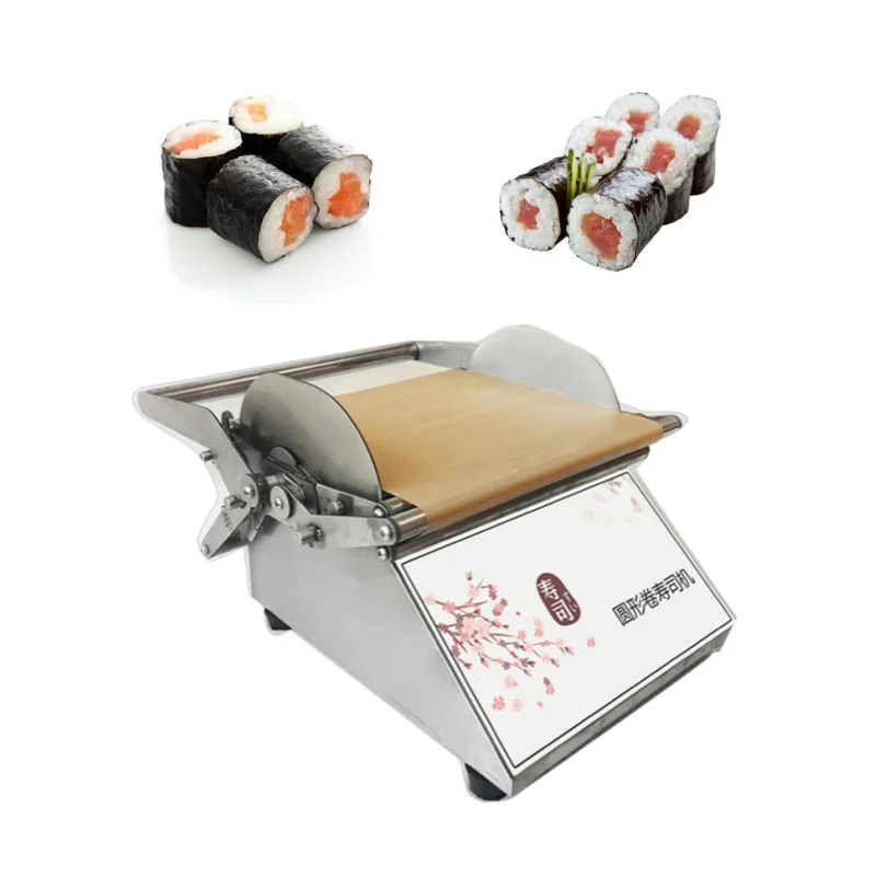 ماكينة صنع السوشي المستديرة المربعة المحمولة ماكينة لف لف أرز السوشي اليابانية ماكينة تشكيل لفة السوشي اليدوية