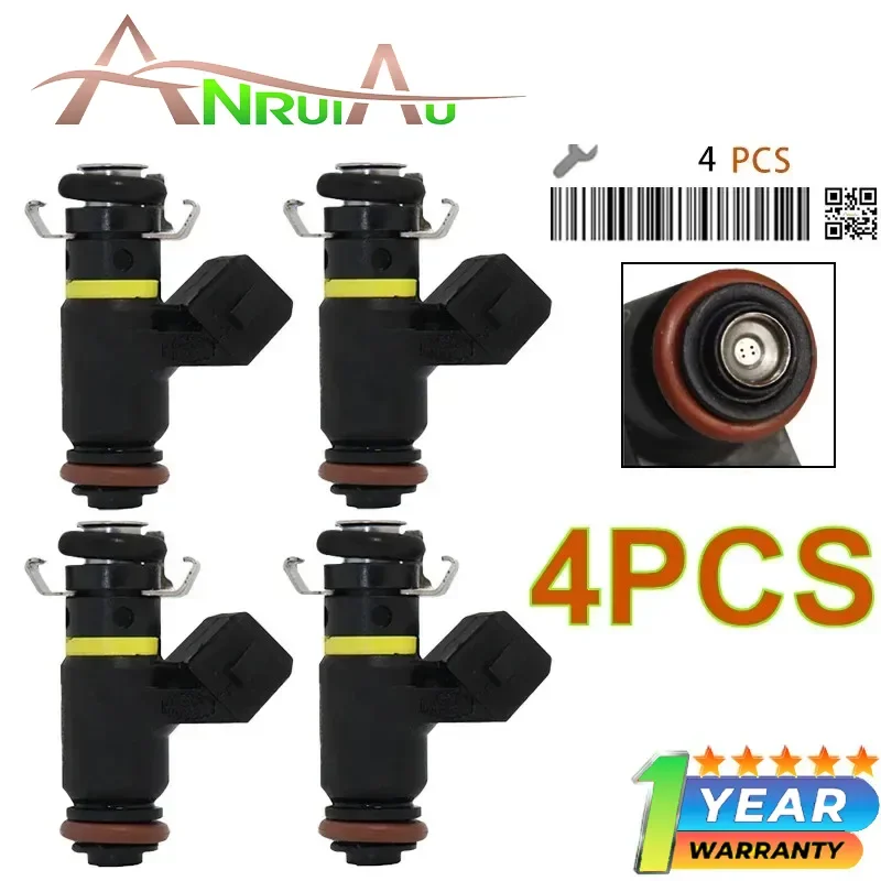 

4PCS Fuel Injectors IPE009 for Ford Fiesta Ecosport Courier Ka 1.6L 2007-2013 IPE009