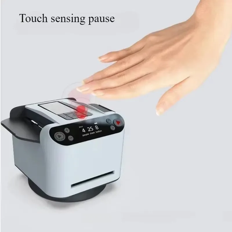 Auto Rechargeable 360. Rotating Shuffler Shuffling Dealing Playing Cards Distribution Machine with 4 Bid Buttons