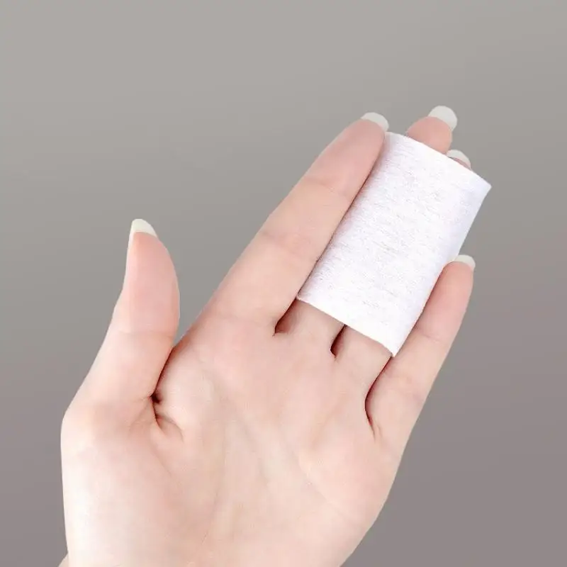 50/100 STKS Dunne Wattenschijfjes Zacht Katoen Stretch Wegwerp Voor Gezicht Wassen Nagellak Remover Cosmetische Make-up Gereedschap