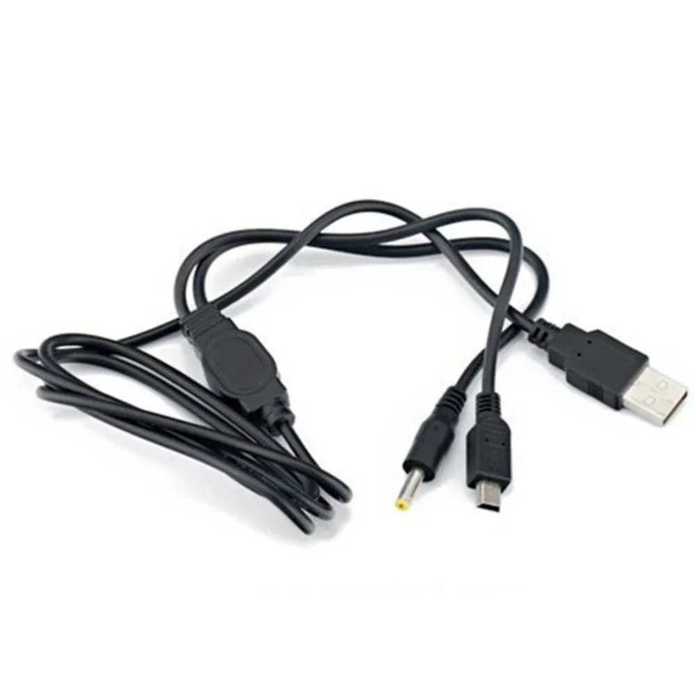 

50pcs 1.2M 2 in 1 USB Data Cable Charger Charging Cord Lead for Sony Playstation Portable PSP 2000 3000 Game Console