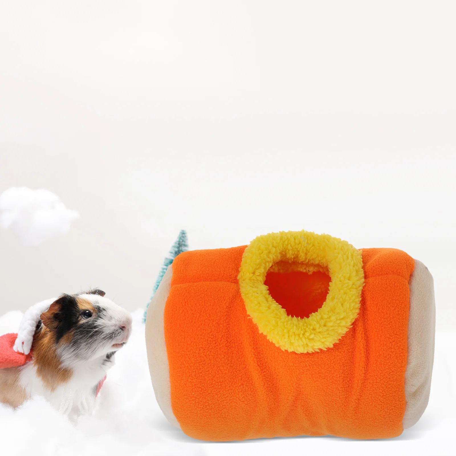 

Hanging Mini Hamster Cotton Nest Thickened Soft Cozy Hamster Hideout Comfortable Warm Small Pet Bed Chinchilla House Hammock