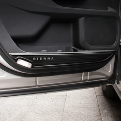 SIENNA For Toyota Sienna 2021-2024 Kicking Plank Interior Modification Front Door Stainless Steel Decorative Accessories