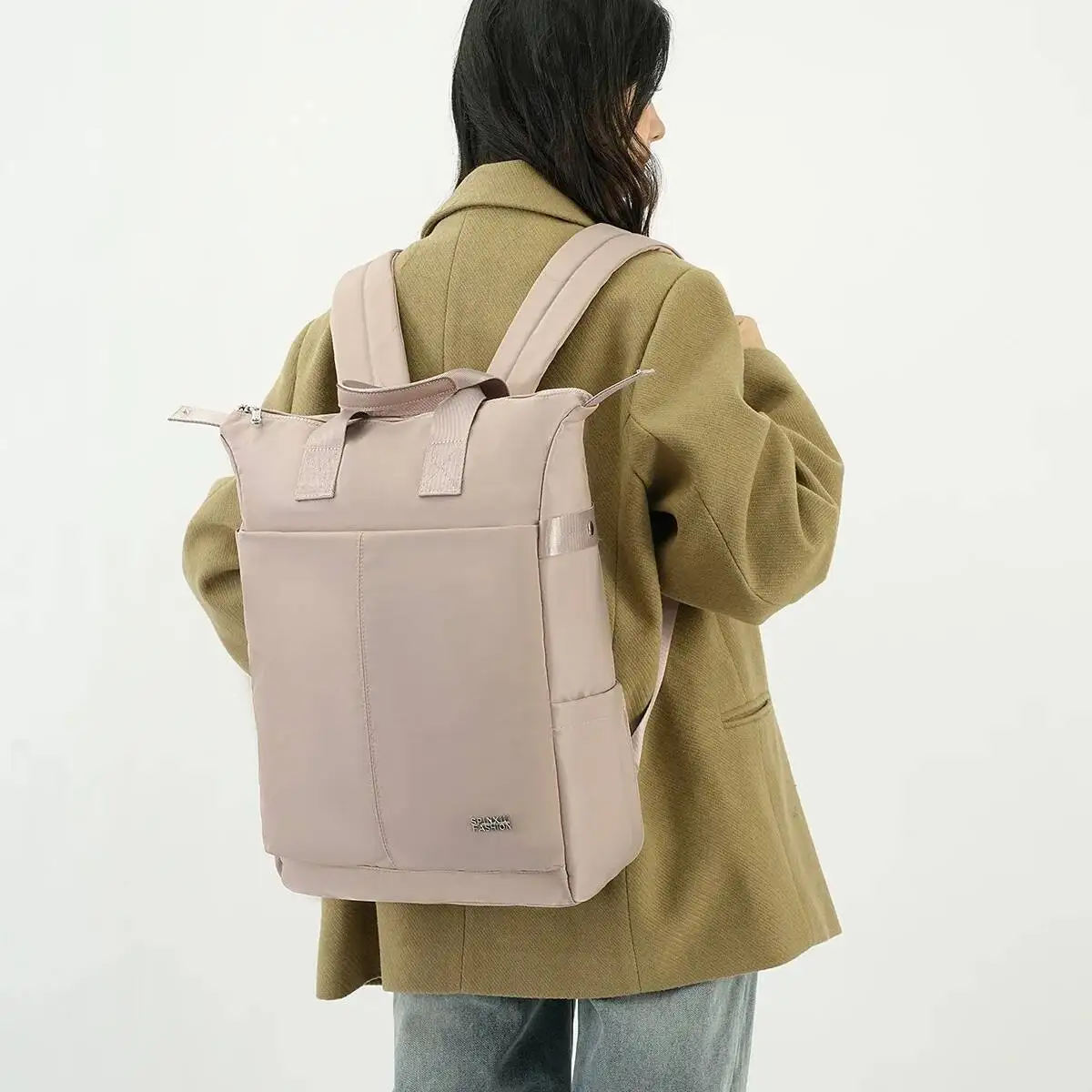 

Модный легкий дорожный рюкзак большой емкости для студентов, простая дорожная сумка для ноутбука для девочек, распродажа