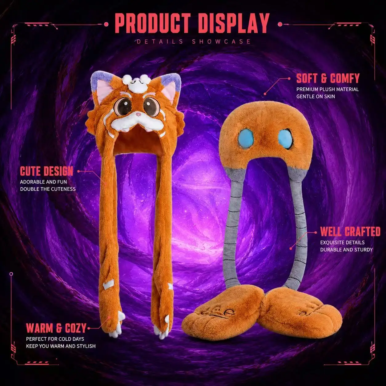 

Blitzcrank Gnar Hat Genuine Original Packaging Brand New