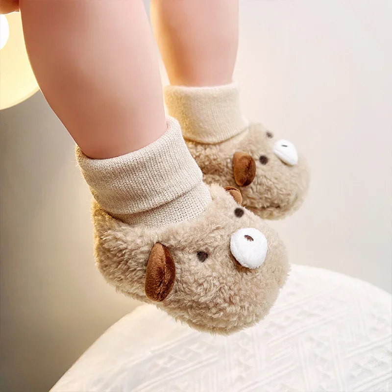 Baby Shoes Don\'t Fall Off, Heel Shoes, Socks, Soft Soled Walking Shoes Prevent Them From Falling Off