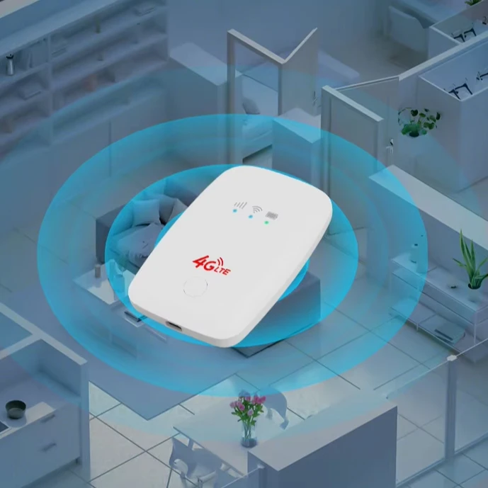 

Портативный мини 4G мобильный Wi-Fi маршрутизатор 2100 мАч аккумулятор 4GLTE SIM-карта Mifi карманный Wi-Fi универсальный