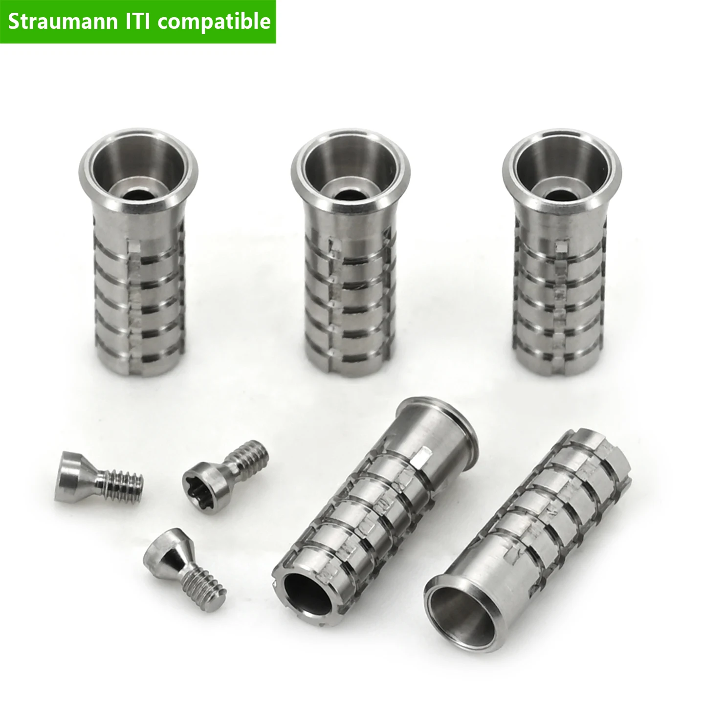 Titanium Convertible Abutment Cylinder for Straumann Multi Temporary Abutment OEM ODM Lab Supply Screw Retained Prosthetic Parts