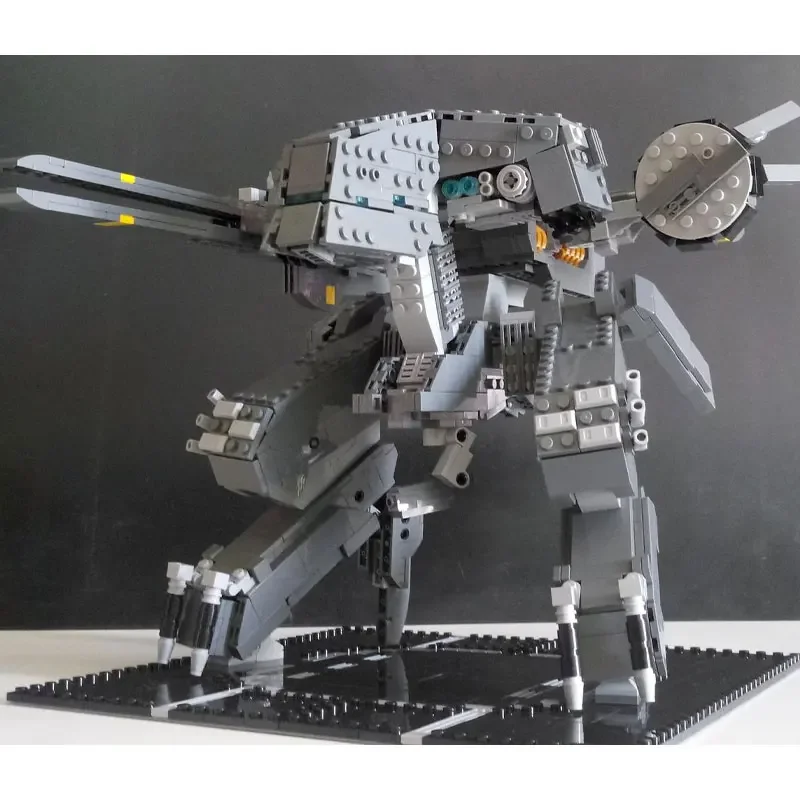 MOC-Robot MOC-92620 con engranajes de Metal, modelo de bloques de construcción, figuras de acción, juguetes de montaje, regalo de cumpleaños y Navidad