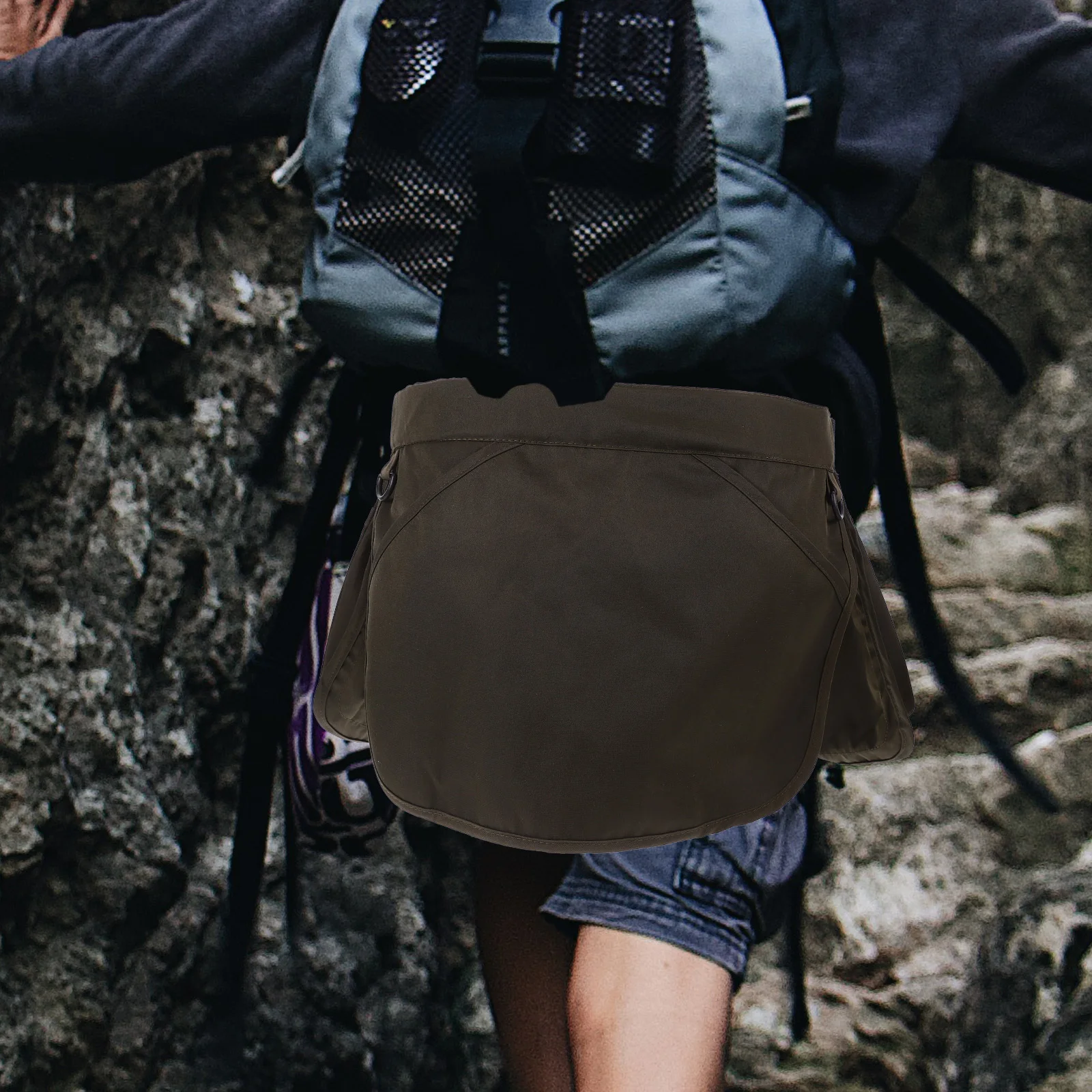 Multi Functional Waist Pack Waterproof Large Capacity Outdoor Sports Gardening Tool Belt Organizer Hip Pouch Bag