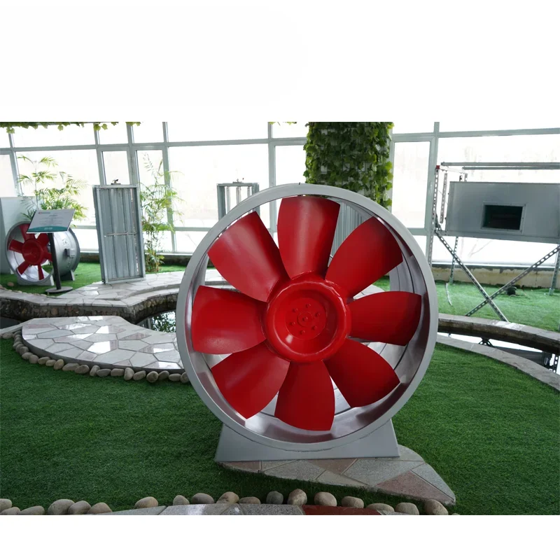 High Temperature Resistance Industrial Ventilation Exhaust Axial Fan For Sale