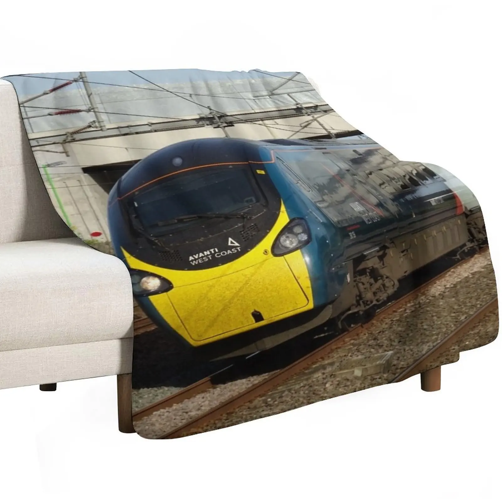 Avanti West Coast 390156 at Lichfield Trent Valley Throw Blanket Sofa Throw Multi-Purpose Bed Hairys Summer Soft Blankets