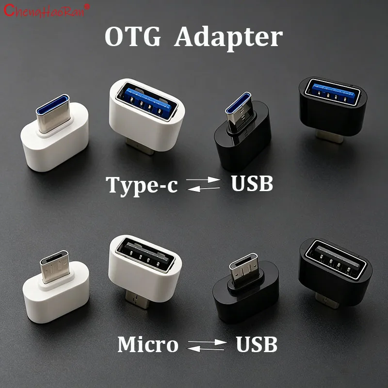 2/5/10/20 Stück Mini-Typ-C-zu-USB-Adapter, Micro-Stecker auf USB-Anschluss für Telefon, Tastatur, Drucker, Maus, Festplatte, Netzwerkkarte