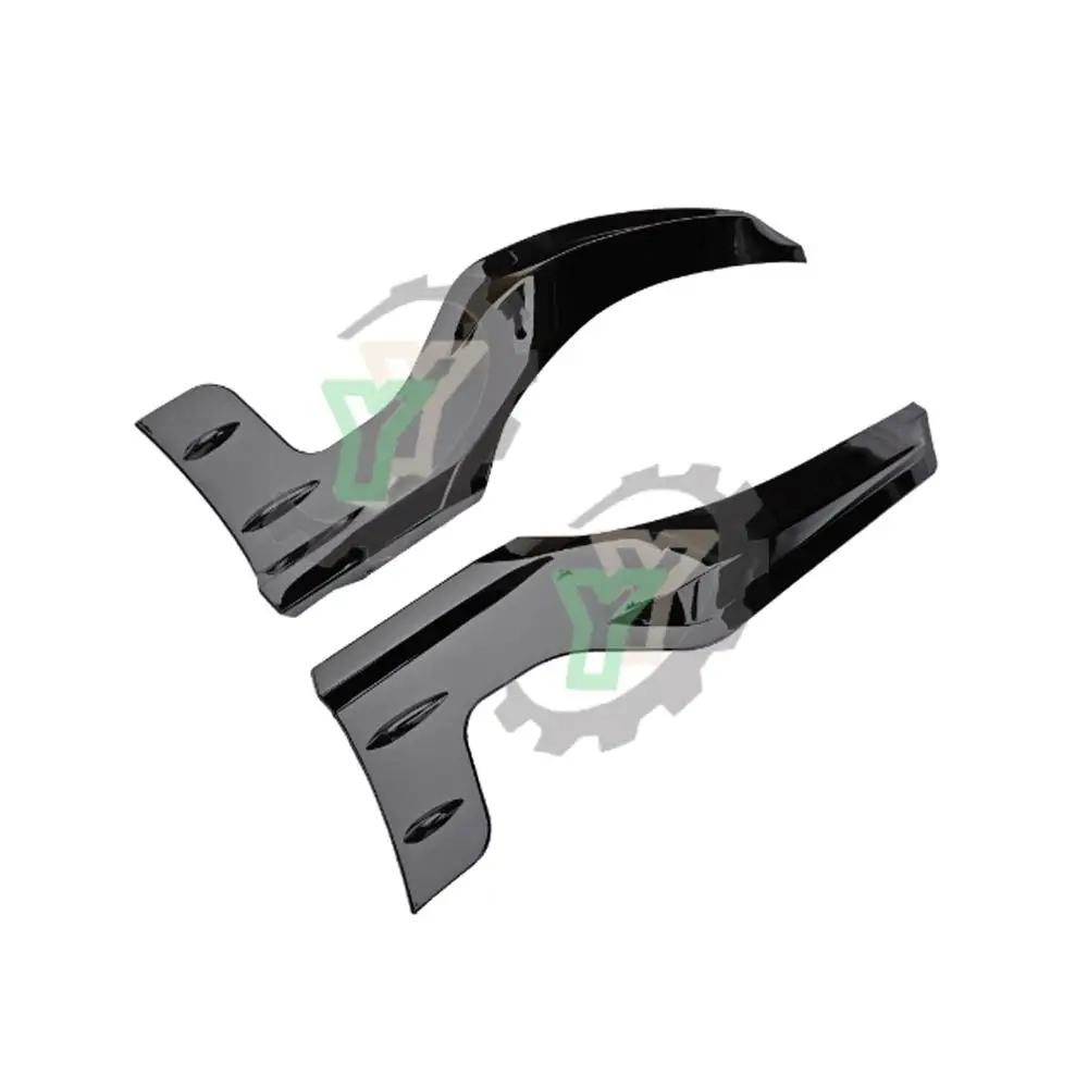 Car Hatchback Body Kit Modified Rear Diffuser Fins Spoiler Splitter Rear Bumper Lip For Honda 11th Civic Hatchback 2022 2023