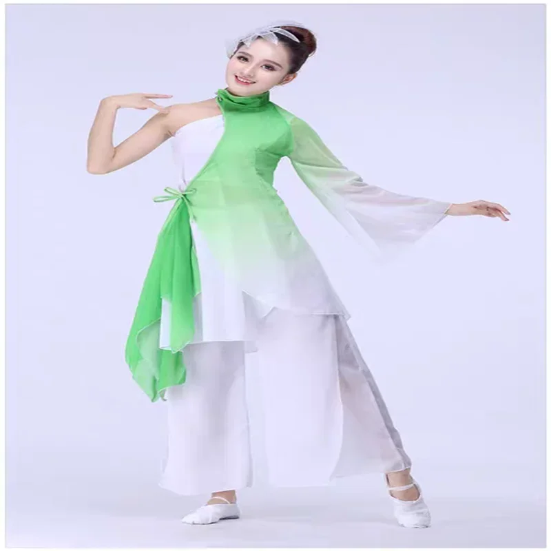 แบบดั้งเดิมจีนเต้นรําเครื่องแต่งกายสําหรับผู้หญิงเต้นรําเครื่องแต่งกายเด็กเครื่องแต่งกาย Yangko สาวเด็กชุดผู้หญิง Yangge เสื้อผ้า