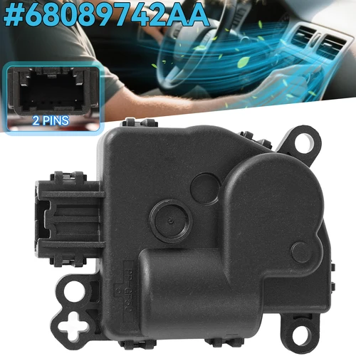 Imagen 2 del producto Actuador de puerta de mezcla de aire acondicionado HVAC para Dodge Ram 1500 2011 - 2021 2500 3500 4500 5500 2011-2018 68089742AA 604-005 604005
