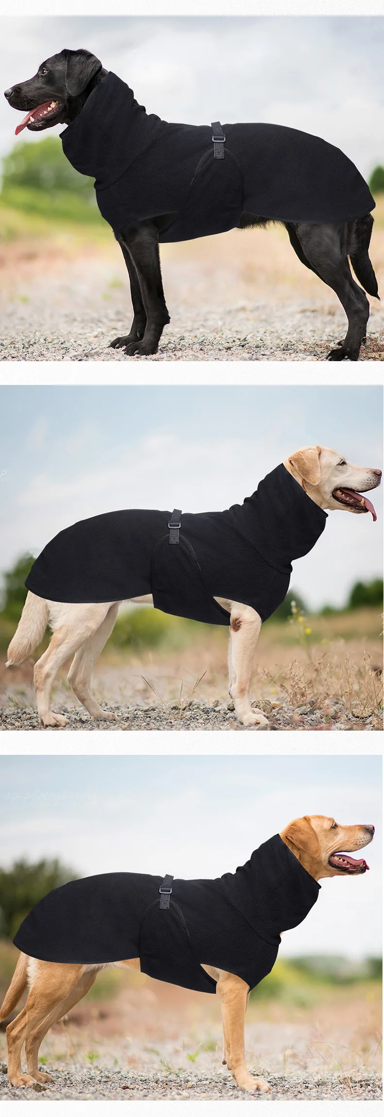 Winter Haustier Hund Kleidung Warme Große Hund Mantel Welpen Kleidung Haustier Weste Jacke Für Kleine Mittelgroße Große Hunde Golden Retriever – Detail 6