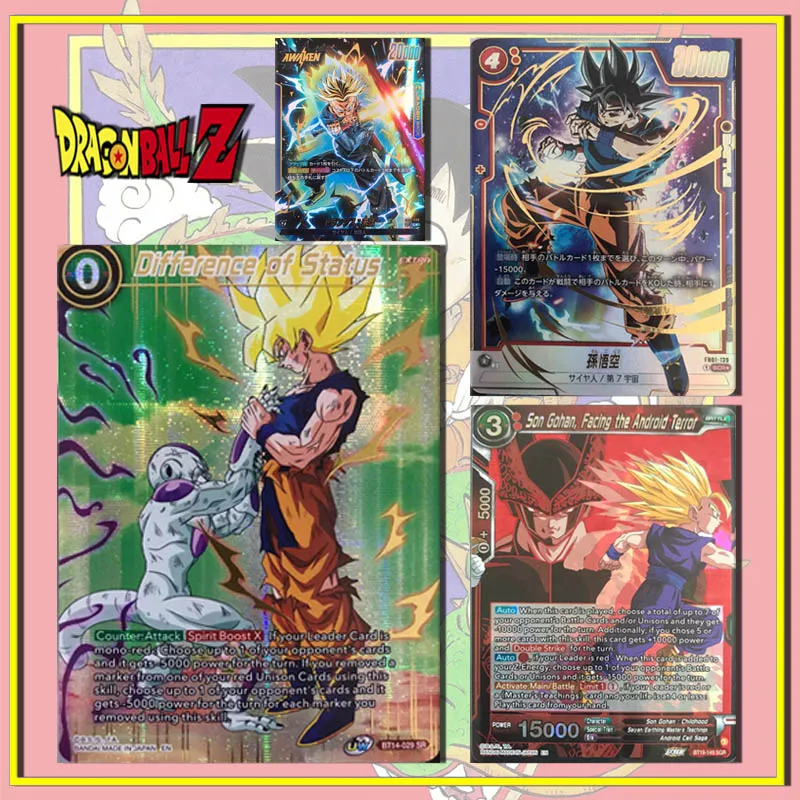 

Bandai Dragon Ball hero Japanese version Son Goku Frieza Torankusu FB series Collector's cards boy toy Birthday Christmas gifts